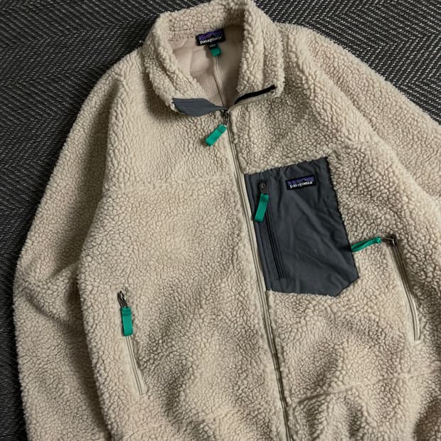 파타고니아 레트로 X 쉐르파 플리스 자켓 브라운y 3372