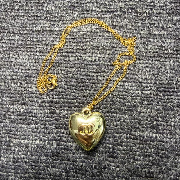 업사이클링 목걸이 골드