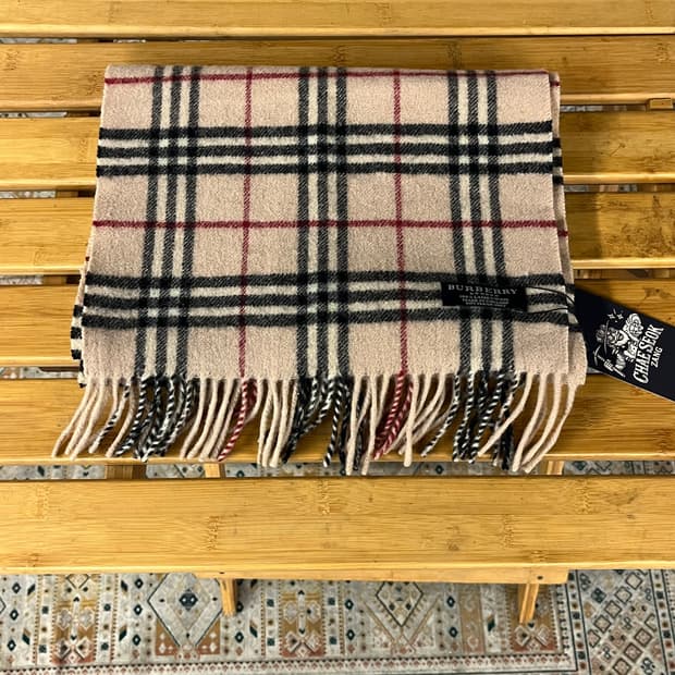 버버리 머플러 베이지 #csz1959