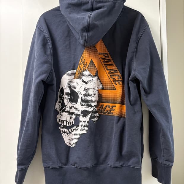 팔라스 트라이 크러셔 네이비 후드티