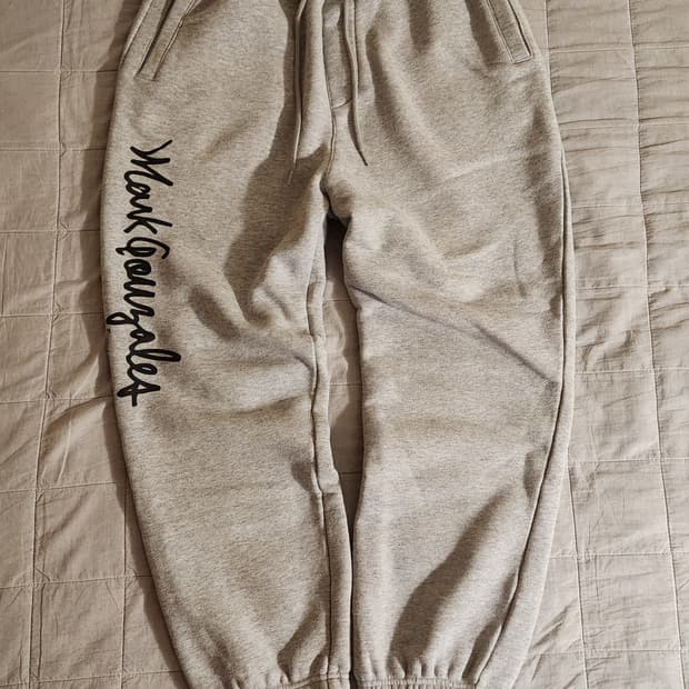 마크곤잘레스 BIGSIGN로고 스웻 조거팬츠 L