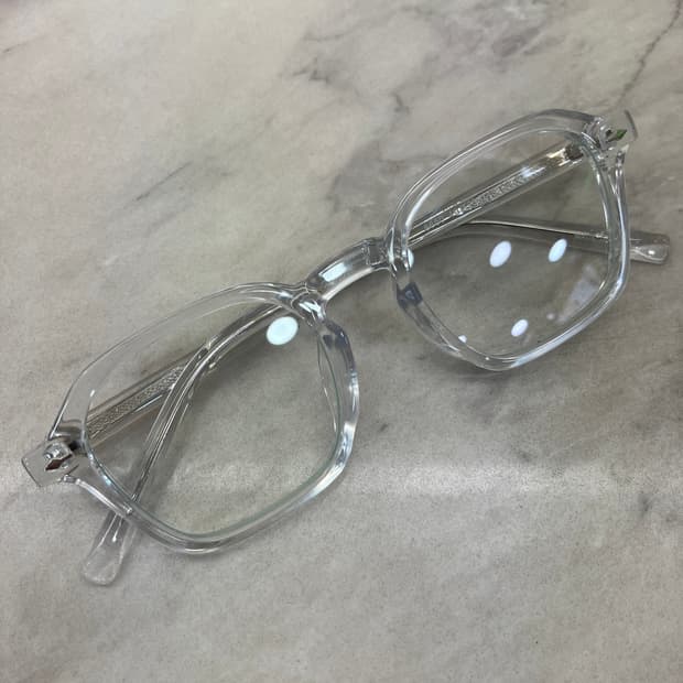 B55 GGS 클리어 웰링턴 뿔테 안경8650