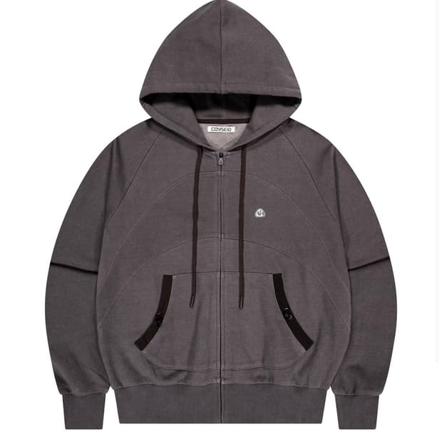 코이세이오 STRING POCKET 후드집업