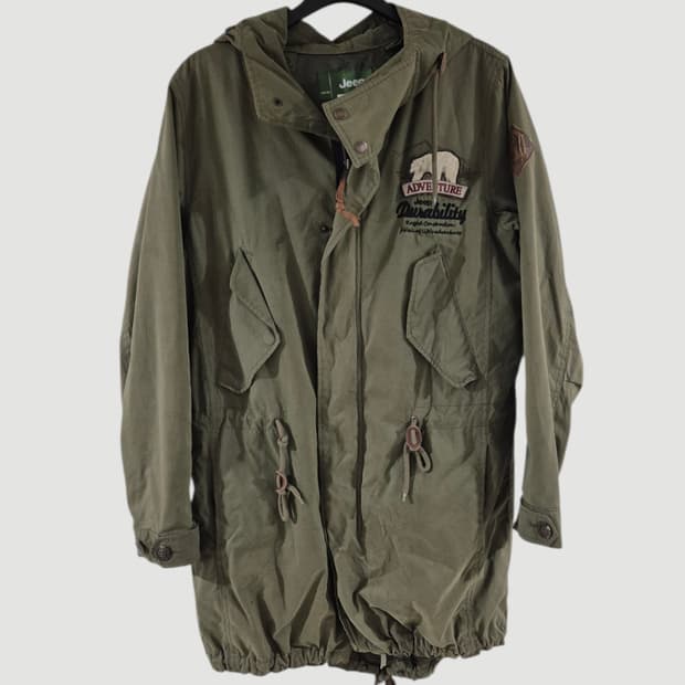 [100]JEEP지프 야상 롱자켓