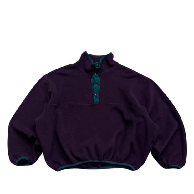 울리치 오버핏 스냅티 플리스 