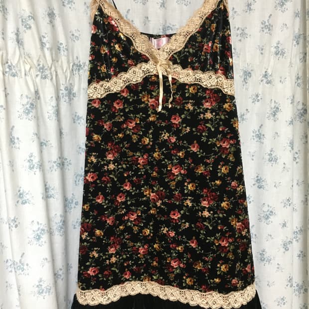 Vintage flower dress 