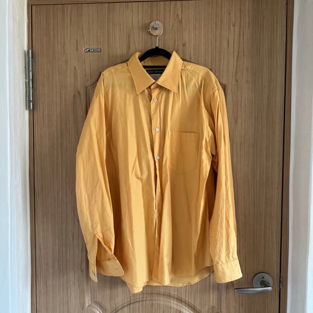 이세이미야케 옐로우셔츠
