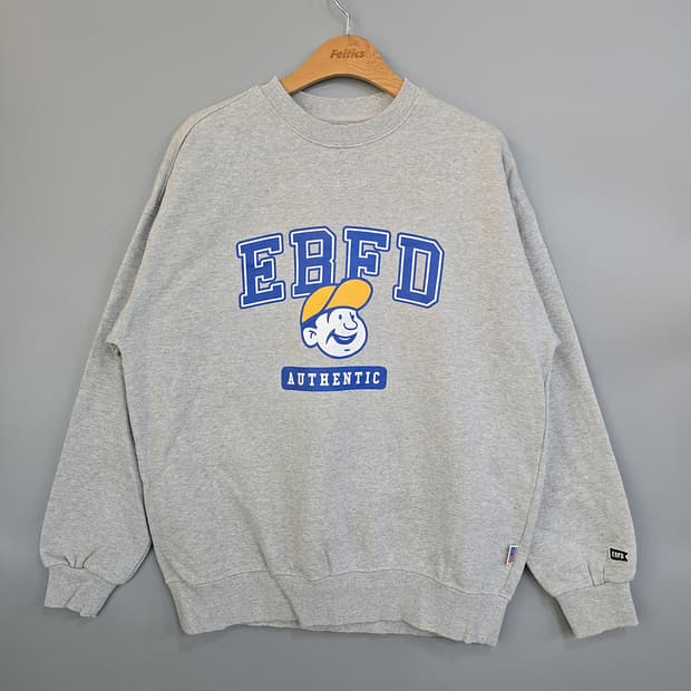 이벳필드 플래널스 맨투맨 M