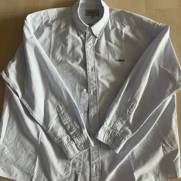 칼하트 wip 데니스 스트라이프 셔츠xl