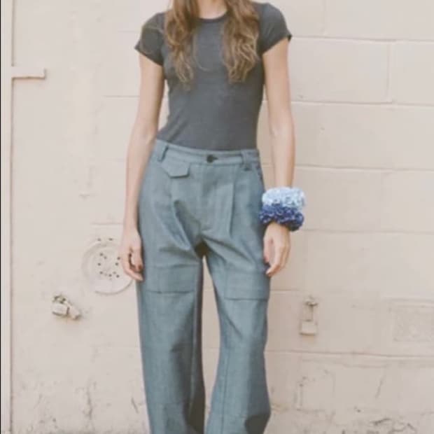 마리암 나시르 자데 텐셀 팬츠