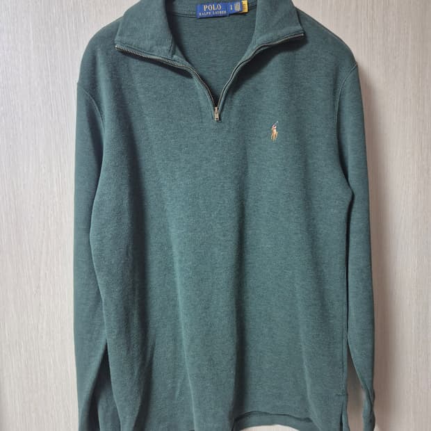 (정품)폴로 신형 반집업 하프넥 니트 하프집업 긴팔 S (95) 큐알