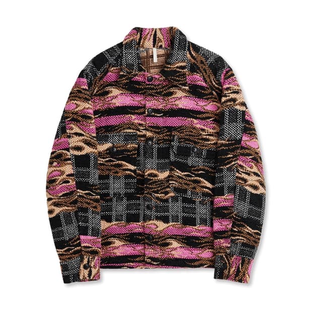 선플라워 플레임 cpo 셔츠 자켓 M 