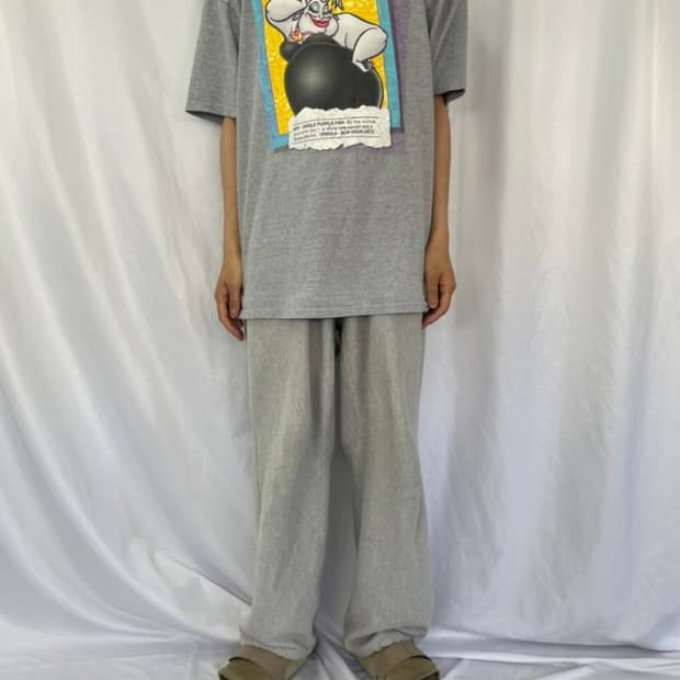 빈티지 90s 디즈니 빌런 우르슬라 Ursula 티셔츠 XL