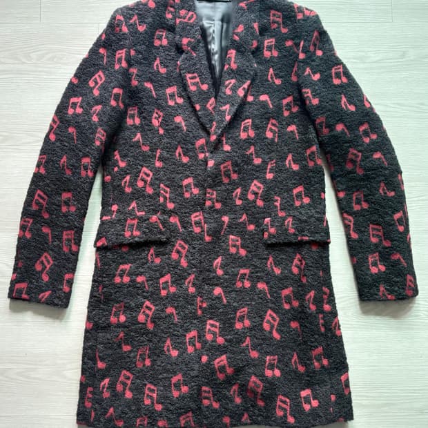 폴스미스 콜렉션 뮤지컬 노트 코트-M