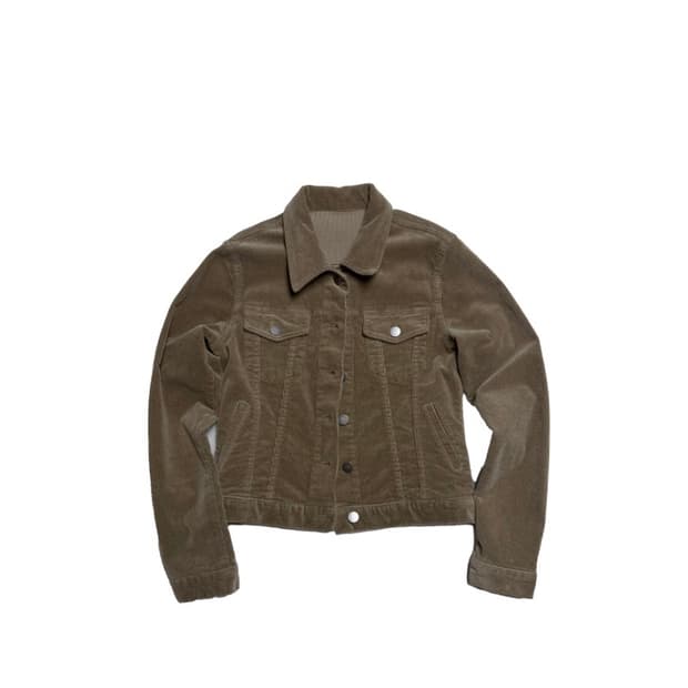 코듀로이 크롭 자켓