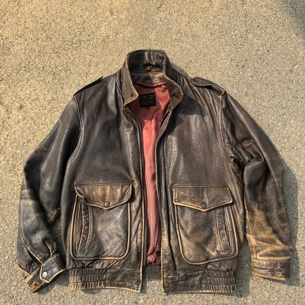 Us army A-2 미공군 가죽자켓