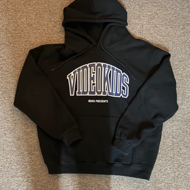 빠더너스 비디오키즈 후드티 L사이즈
