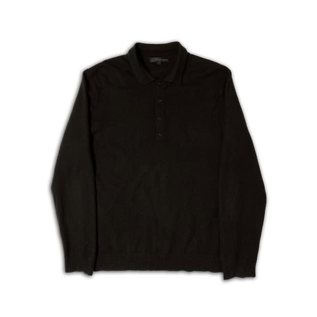 Solid Homme Collar Knit