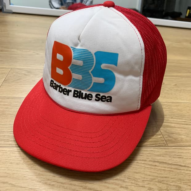 80s BBS 빈티지 트러커 캡