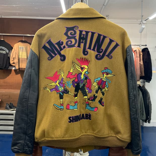 1990s Mr.SHINJI cow leather jaket