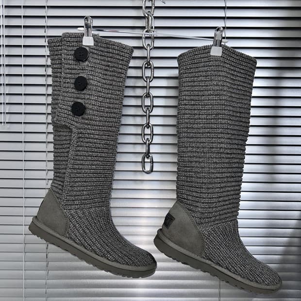 00s 그레이 니트 어그 카디 부츠 (250부터 가능)