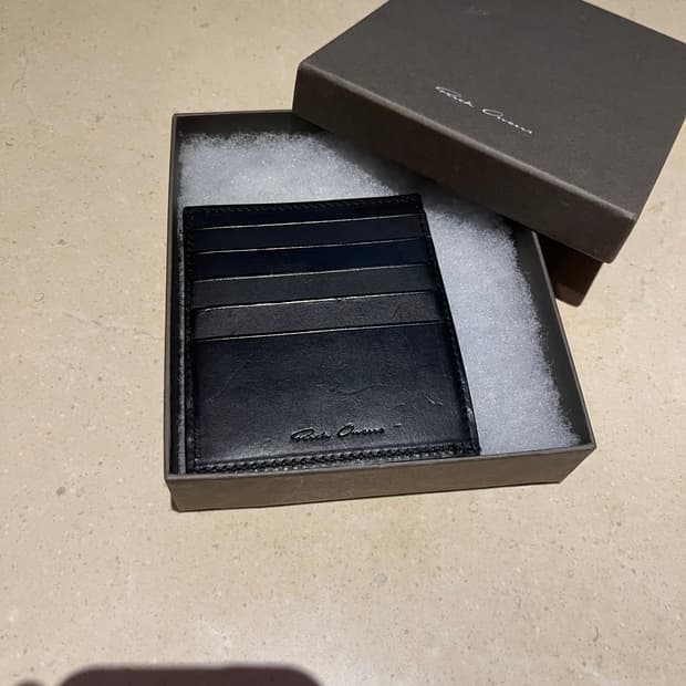 릭오웬스 카드지갑