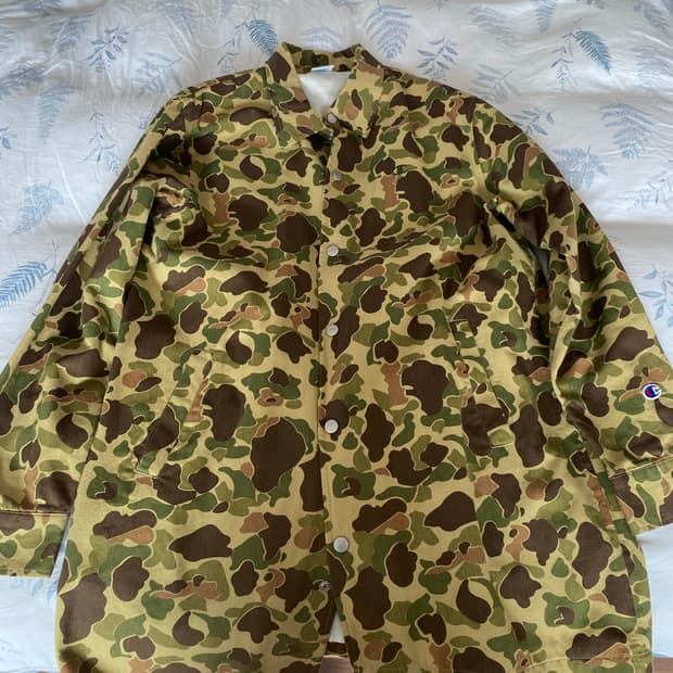 챔피온 덕카모 자켓 팝니다