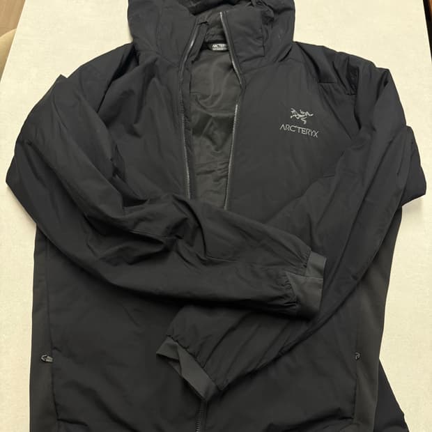 아크테릭스 아톰 lt 블랙 xl