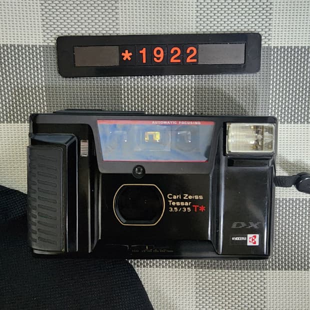 야시카 T AF-D 필름카메라 파우치포함