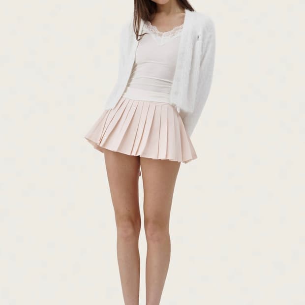 클리시어 크림도넛 롱슬리브 화이트