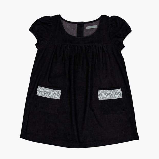 나비버스 memo dress charcoal