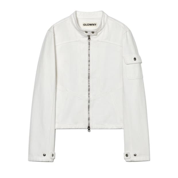 글로니 데님자켓 바이커자켓 라이더자켓 켄달제너 더바넷