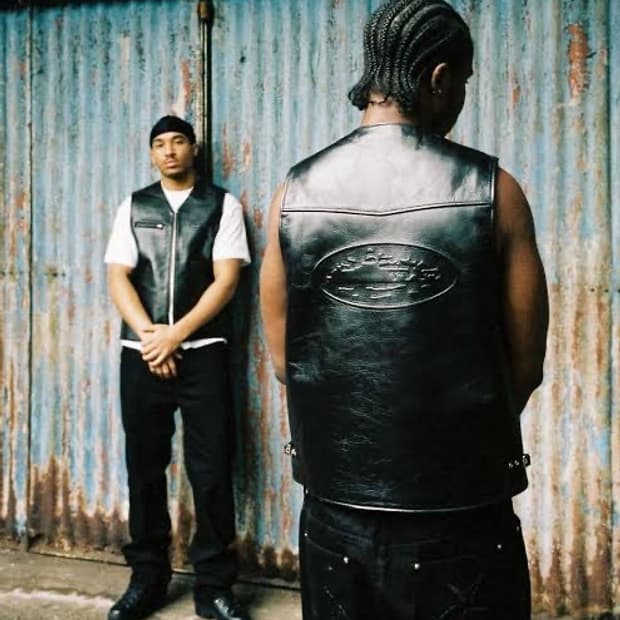 코르테이즈 레더 베스트 조끼 (M)