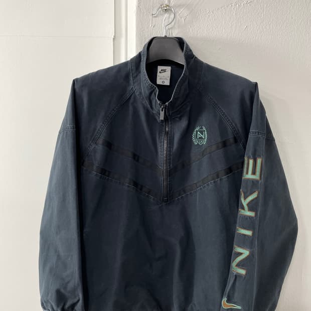 나이키 빅로고 윈드러너 캔버스 자켓
