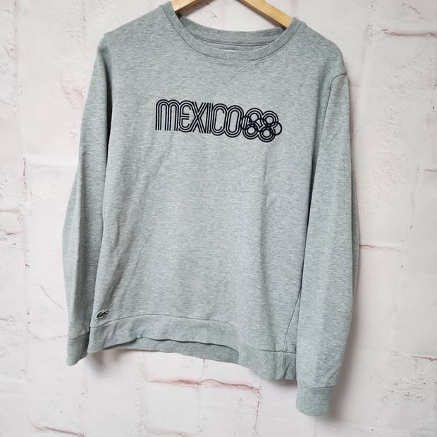 라코스테 맨투맨 티셔츠