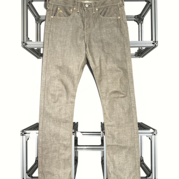 RRL Coffee Selvedge Denim Pants 32inch