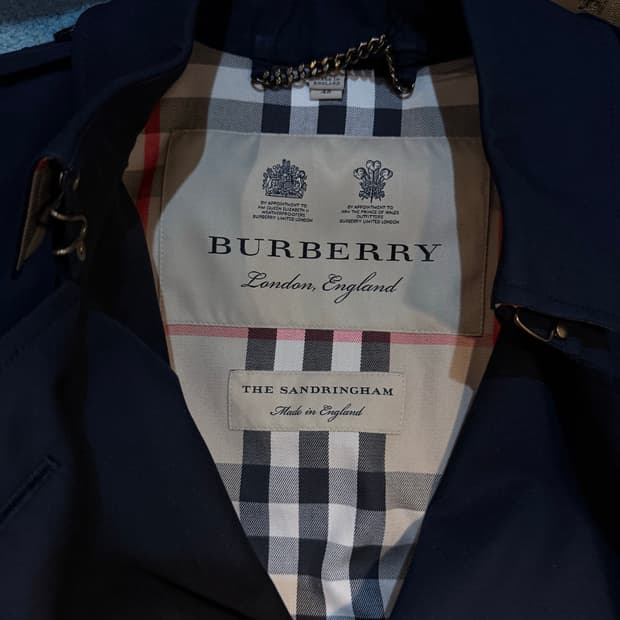 Burberry the Sandringham coat