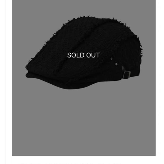 보헴서 트위드 헌팅캡