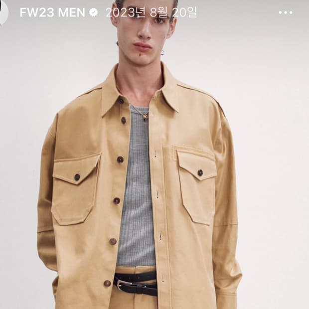 23fw 렉토 셔츠 팝니다