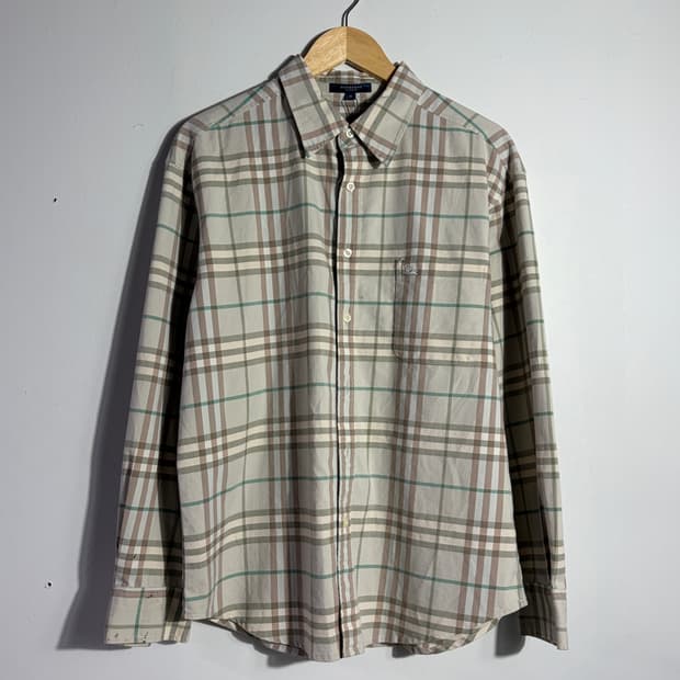 버버리 빈티지 체크 셔츠 (무료배송)