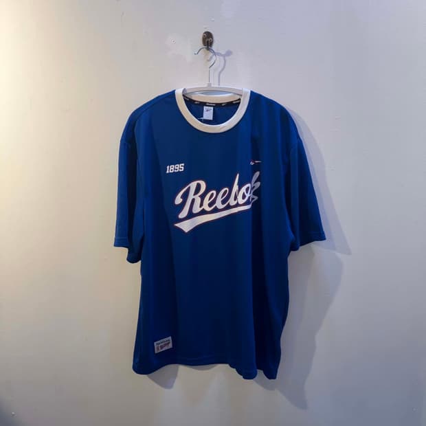 [L] Reebok 리복 25년 신형 썸머 레터링 져지 반팔 티셔츠