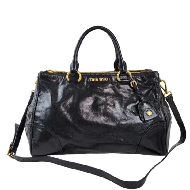 정품 미우미우 비텔로 샤인 2-WAY백 (새제품급)