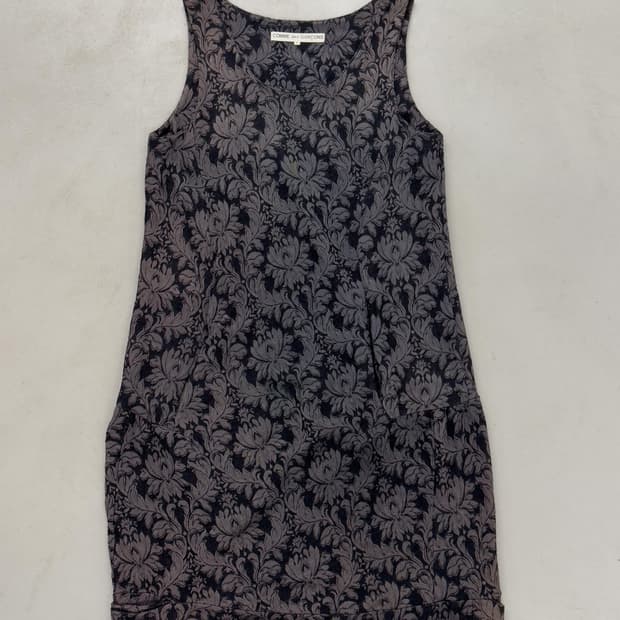 꼼데가르송 자카드 원피스