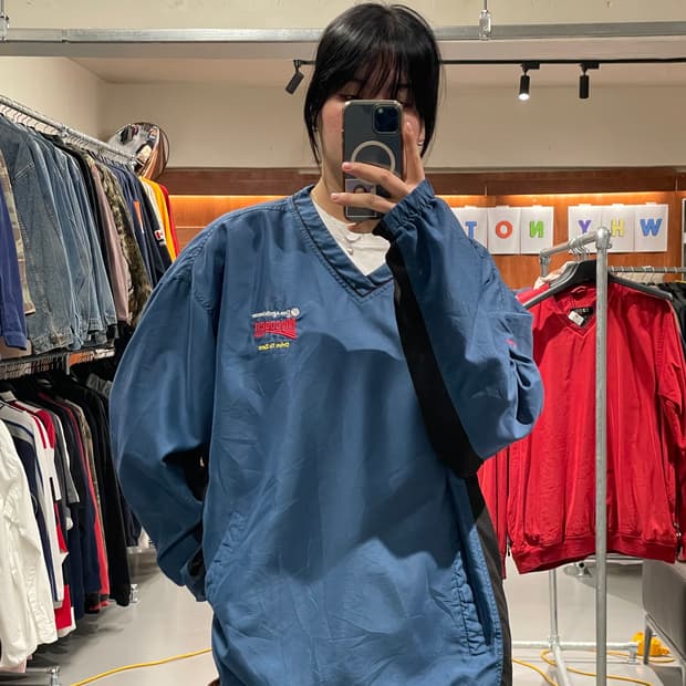 빈티지 바람막이 웜업