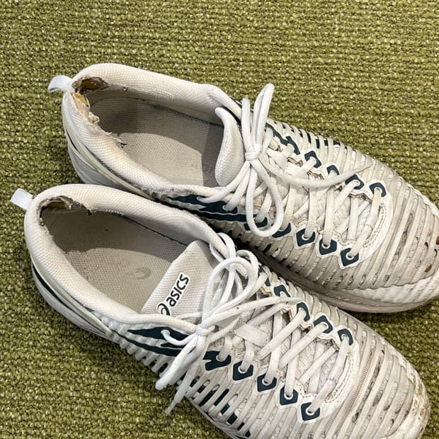 아식스x키코 젤델바2 크림화이트 290