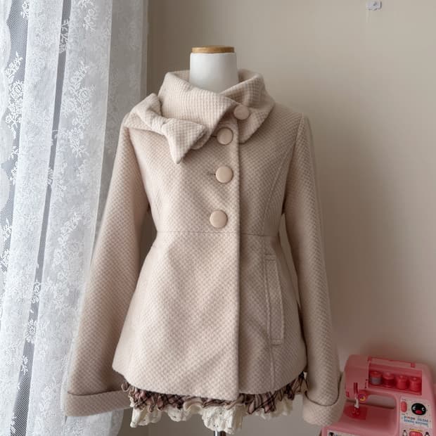 로디스포토 리본 코트 리즈리사 오네히메 라떼갸루 빈티지