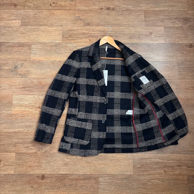 Martins 이태리 마틴 체크 자켓 54 캐주얼 체크 FW 