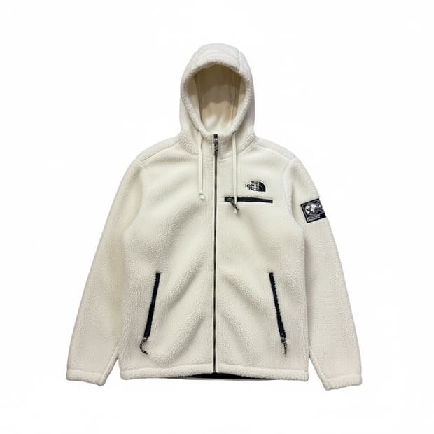 TNF 노스페이스 노벨티 플리스 후드 자켓