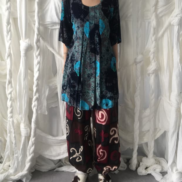 Ethnic mood onepiece