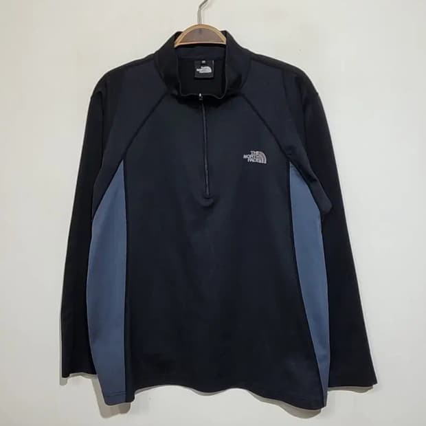 (95) 노스페이스 반집업 티셔츠 기능성 긴팔티 등산복 